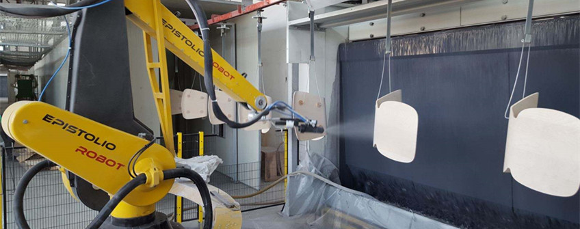 二手喷涂机械人美国进口东莞清关